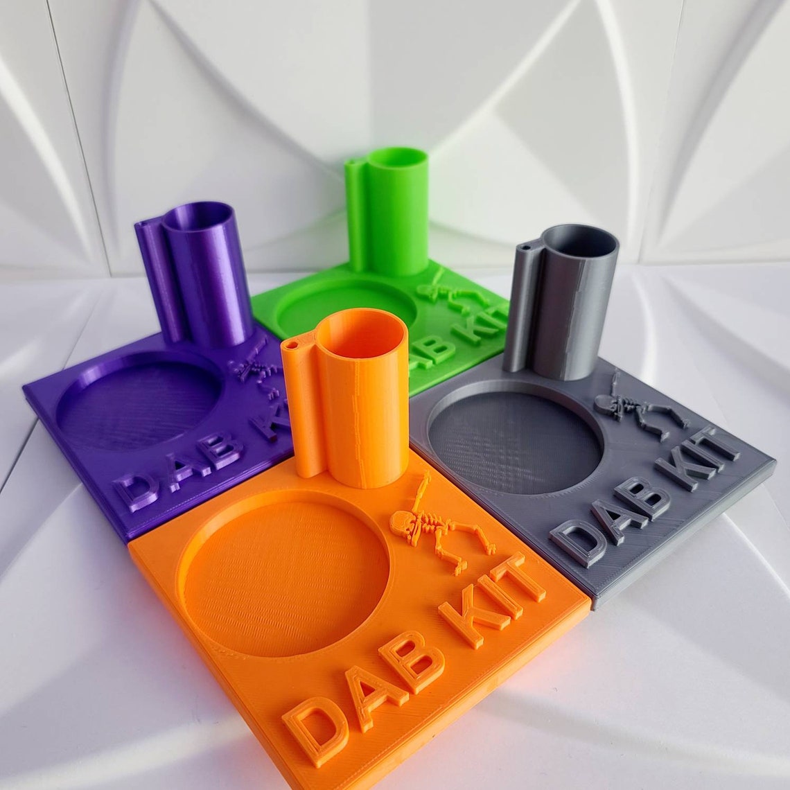 Dab Rig Mat Tray station Qtip Dab Rig & Dab Stick holder Etsy