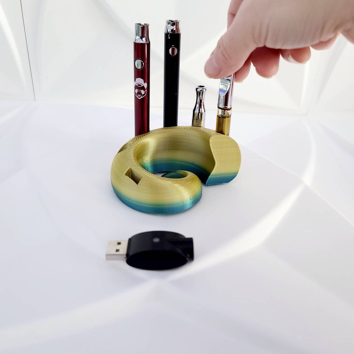 Vape Cartridge Holder Vape Cart Stand Organizer Vape Etsy