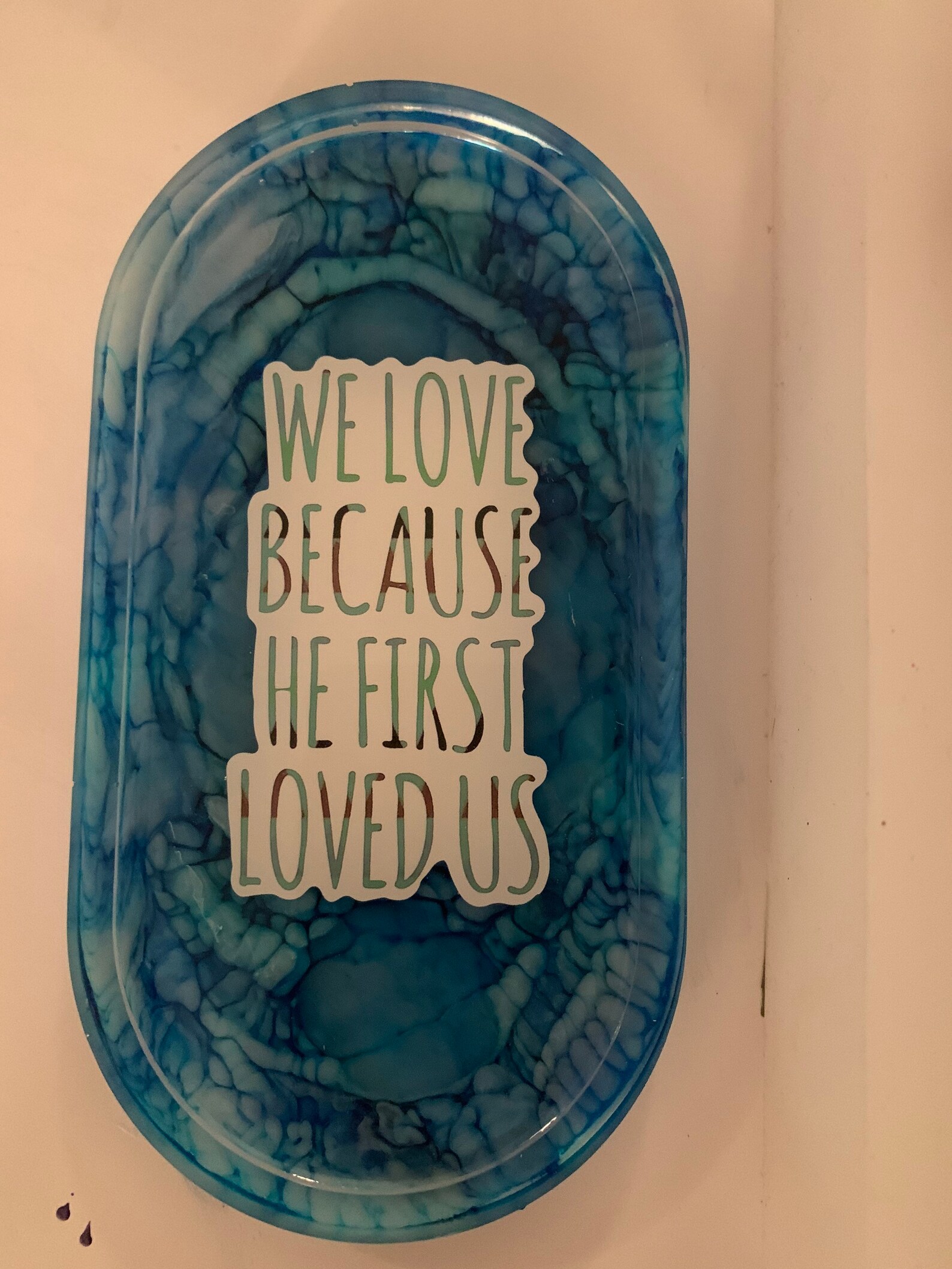 Decorative tray resin tray Christian tray Bible quotes tray Etsy