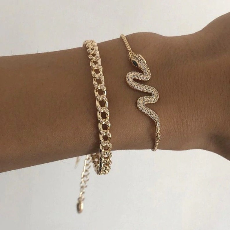 Snake Bracelet Gold Snake Jewelry Gold Snake Bracelet For Women Womens Gold Snake Bracelet Gold Snake Bracelet Snake Serpent Bracelet