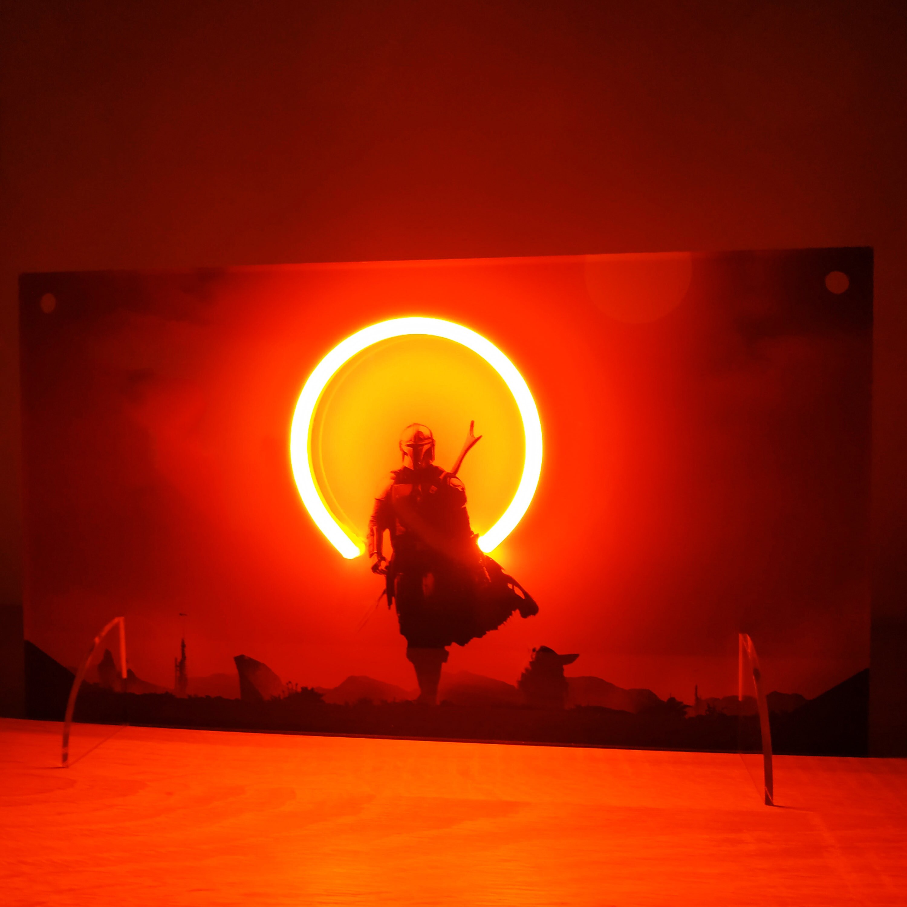 Mandalorian neon sign deals