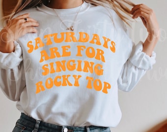 Saturdays Are For Singing Rocky Top PNG