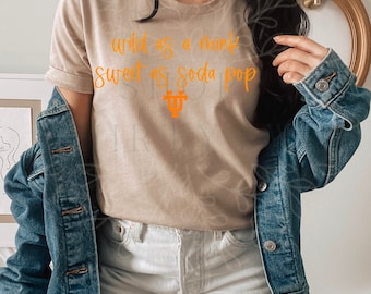 Wild as a Mink Sweet as Soda Pop Tennessee UT PNG