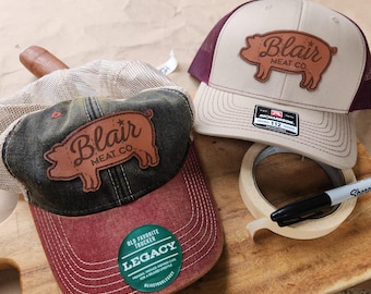 Blair Meat Co Cap - Texas Chainsaw - Leather patch