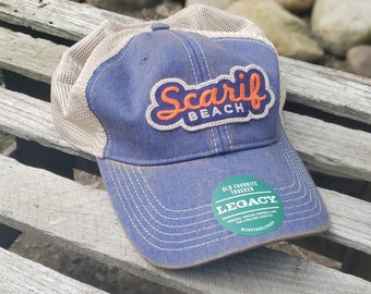 Scarif Beach Patch - Legacy Old Favorite Trucker (Royal/Khaki)