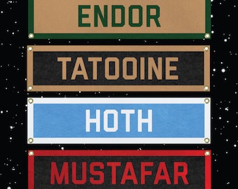 Galaxy Far, Far Away Banners