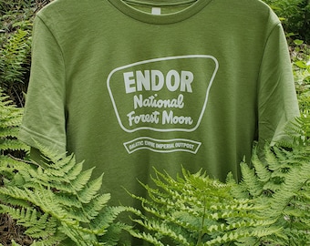 Endor National Forest Moon - Bella+Canvas