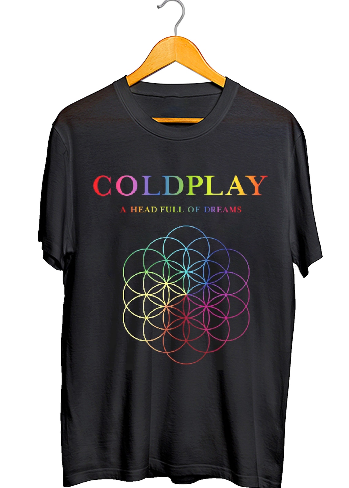 Coldplay Band A Head Full Of Dreams T Shirt Coldplay Band Etsy