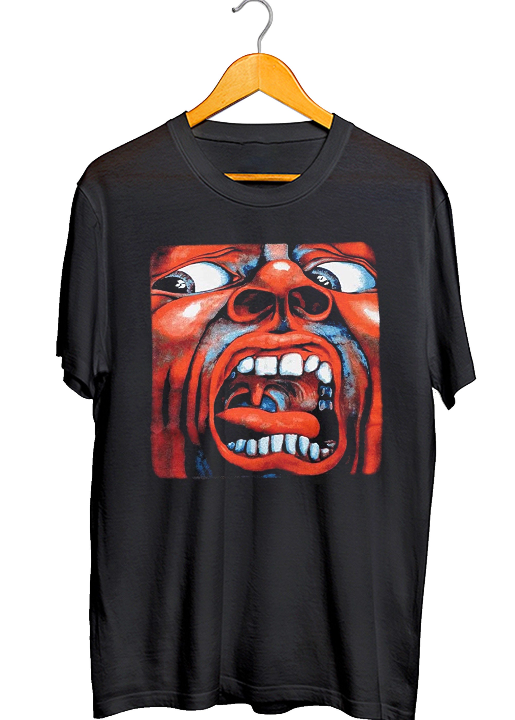 King Crimson Logo Vintage 90s Design T shirt King Crimson Etsy