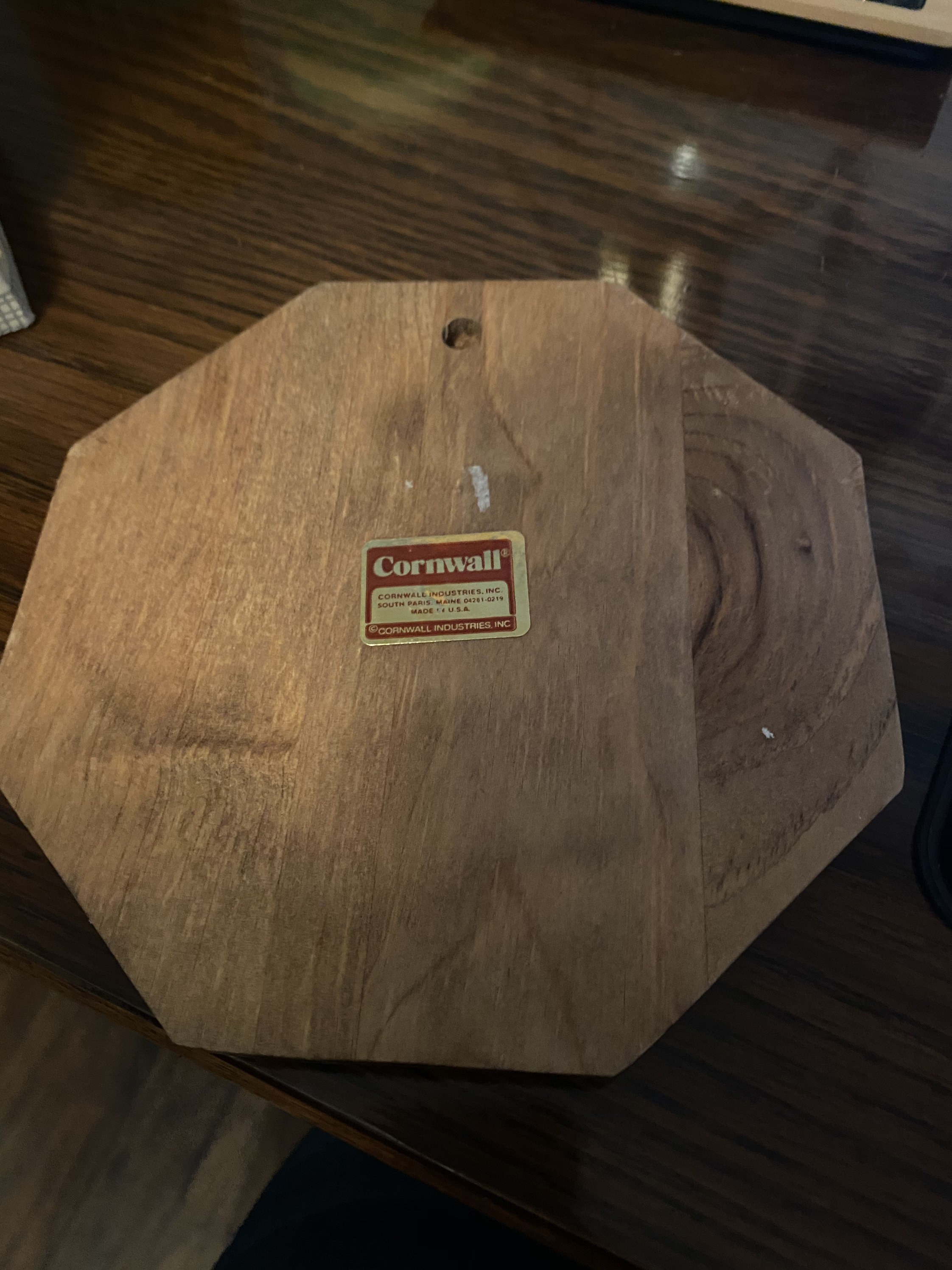 Vintage Cornwall Cheese Keeper in original box. Etsy