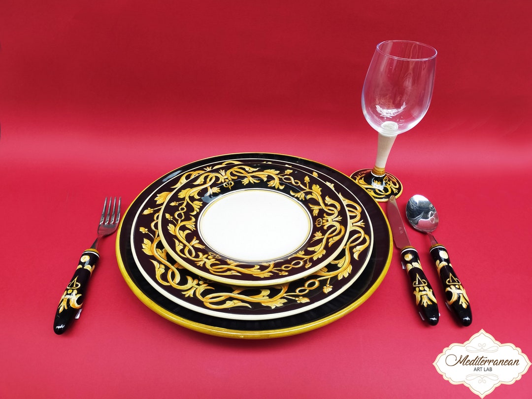 Custom Fine Dining Set BESPOKE Dinnerware Set Personalized Etsy