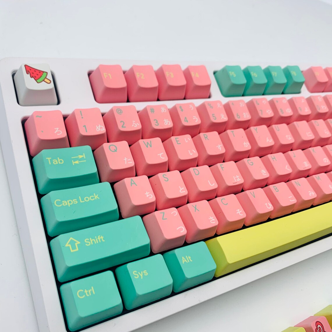 Peach Candy PBT Keycap Set OEM Profile Etsy