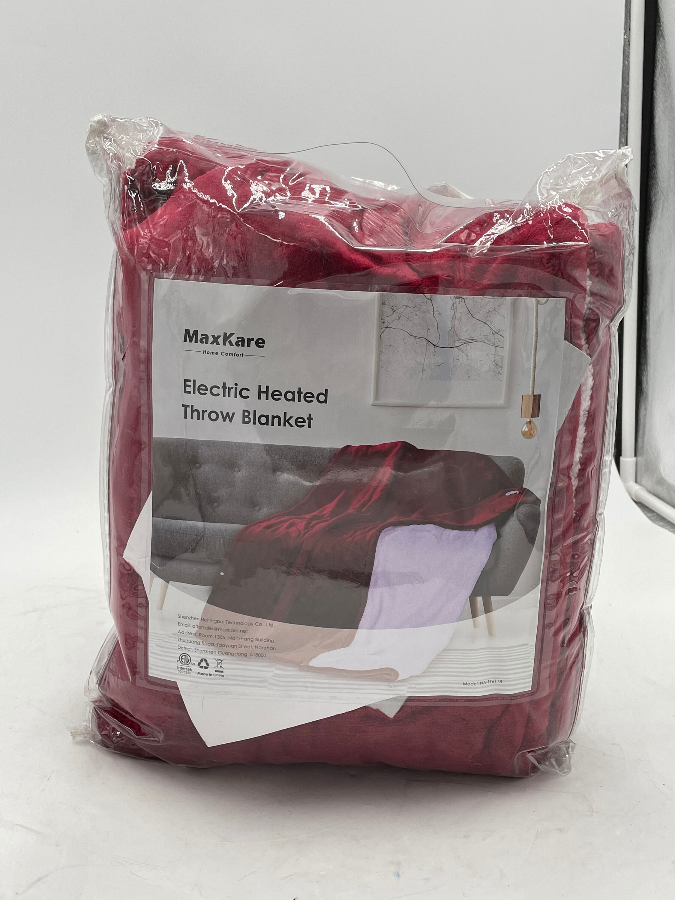 Maxkare electric heated throw blanket Etsy