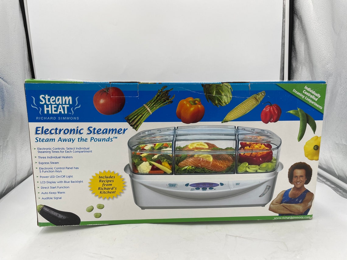 Steam heat by Richard Simmons electric steamer Etsy
