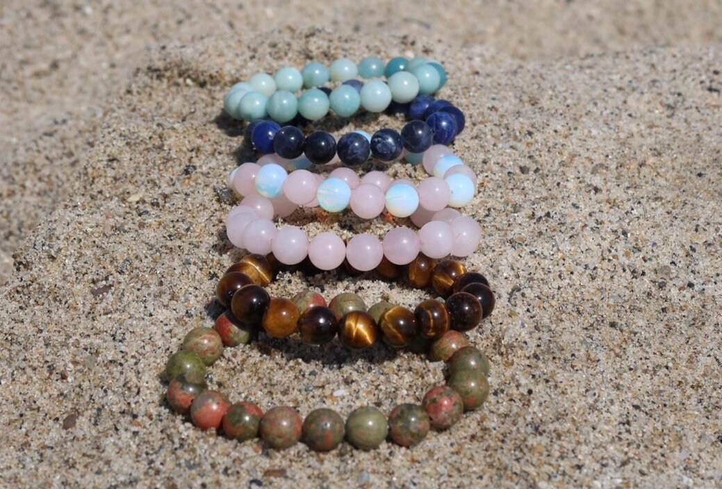 Healing AAA Amazonite bracelet | Etsy