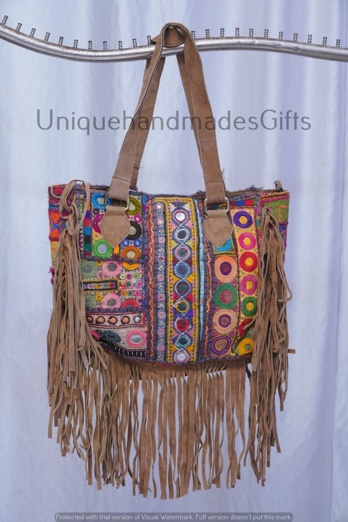 Womens Hippie Crossbody bag Hobo Hand Woven Shoulder bag Etsy