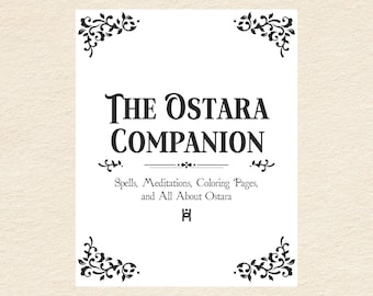 Ostara Companion: Spells, Meditations, Coloring Pages, Journal Prompts, and All About Ostara (Downloadable PDF)
