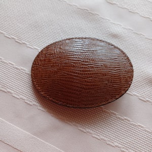 1980&#39;s Leather Belt Buckle,  Koleaco U.S.A. Vintage  Belt Buckle, Stitched leather belt buckle, Gift for Her, Gift for Him, Bo-Ho,Rockabilly
