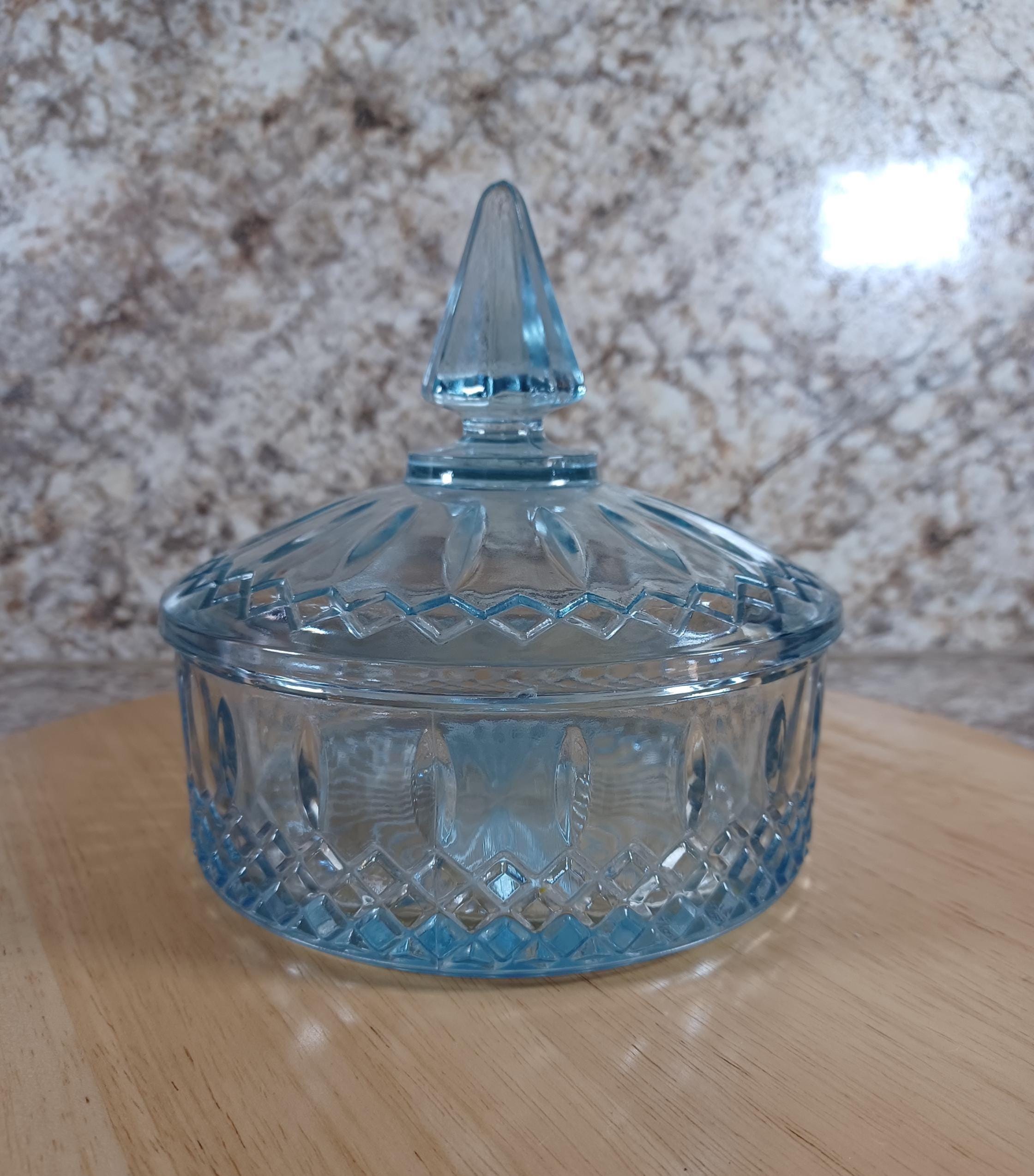 Vintage Glass Ice Box Containers - Etsy