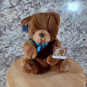 Applause Bear, New with Tags, Benedict Bear #5912, New Old Stock,Never Used, Gift for Her, Gift for Him, Bo-Ho, Vintage collectible Plush