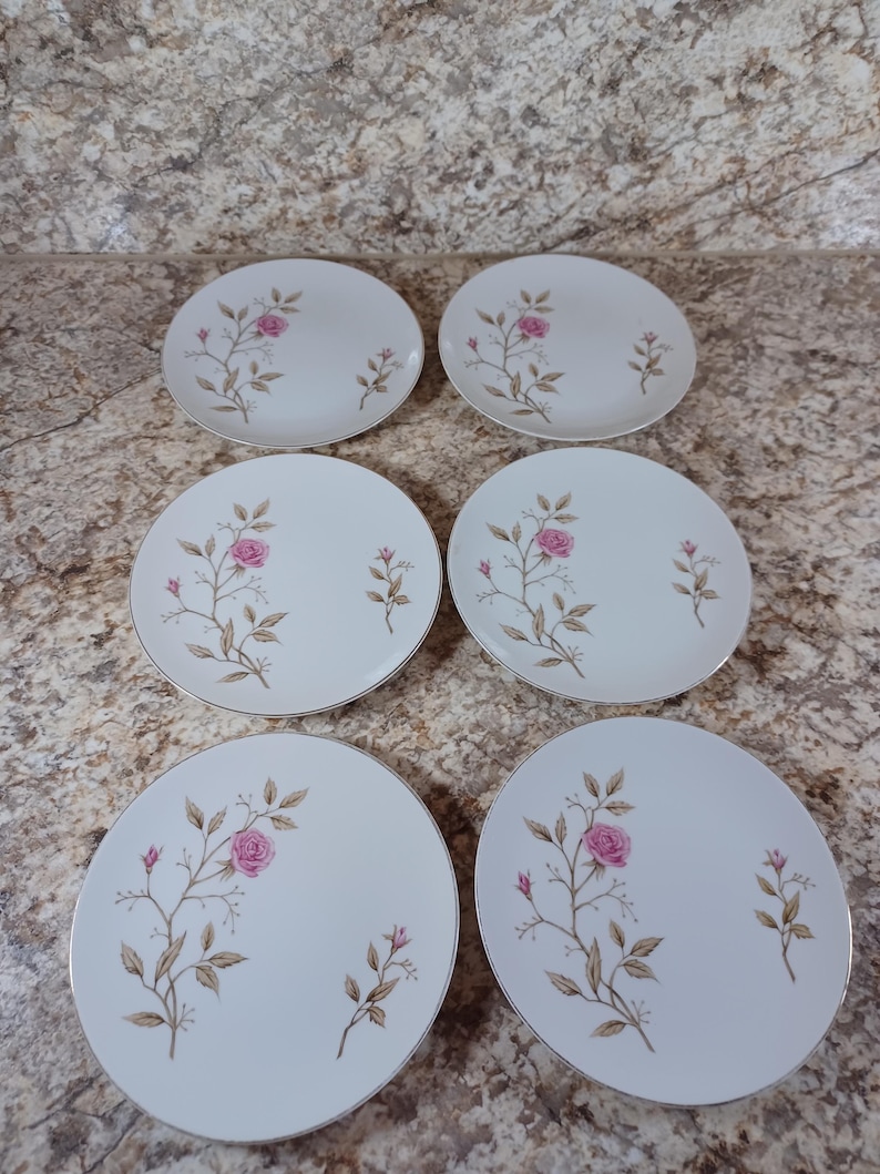 27 Piece Meito Fine China June Rose Dinnerware Set