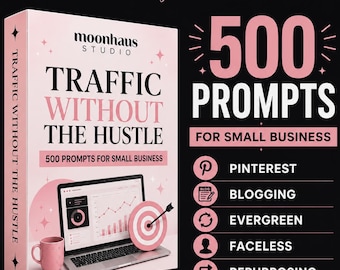 AI Guide for Small Business | Traffic Without the Hustle | Blogging & Pinterest