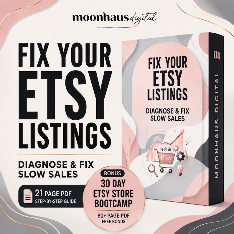 how to fix your Etsy listing