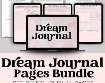 Dream Journal PDF for Recording, Interpreting & Tracking Dreams