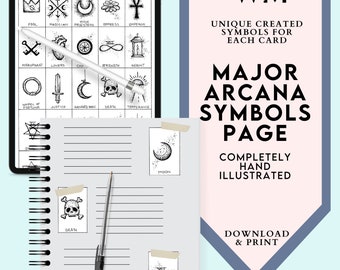 Tarot Journal Symbols - Etsy