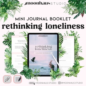 digital mini journal: rethinking loneliness, personal development, self help, self love PDF