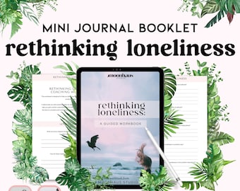 digital mini journal: rethinking loneliness, personal development, self help, self love PDF