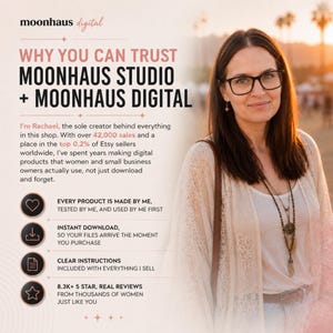 why you can trust MoonHaus Studio