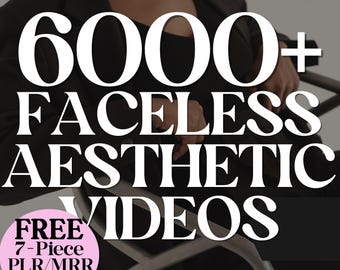 6000+ Canva Faceless Video Reels: Digital Templates with PLR/MRR