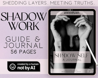 Shadow Work Journal: Printable PDF Workbook for Healing Self-Discovery (Goodnotes and Notability Compatible)