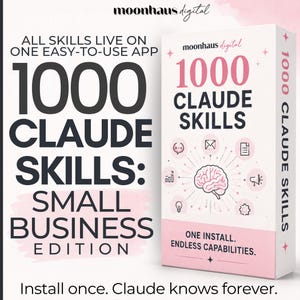 Claude Skills Library: Small Business | AI Agents Etsy Sellers, SEO, Email & Content | Lifetime Updates