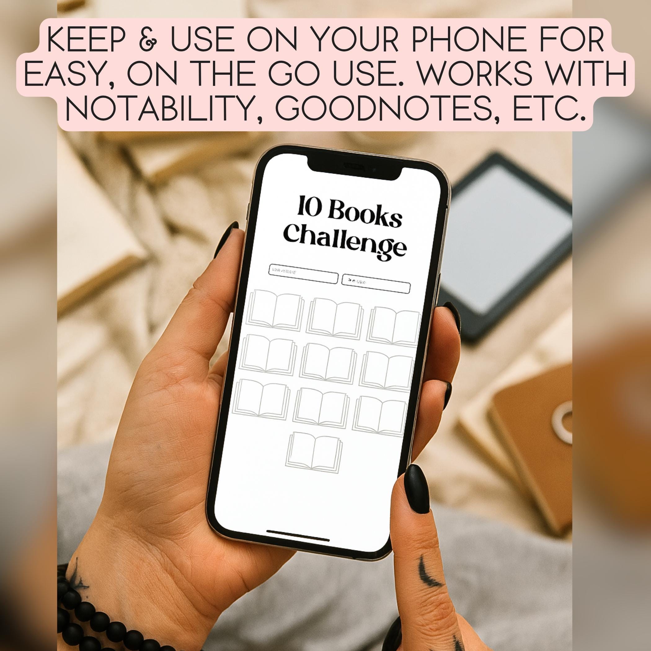 2026 Reading Journal Printable – Digital Book Tracker & Log for Book ...