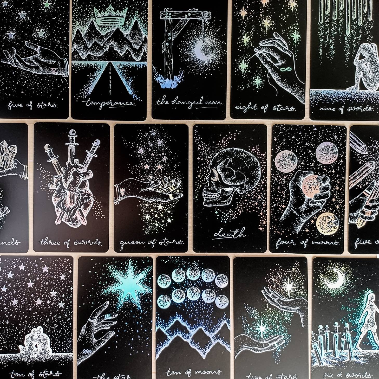 Midnight Sky Special Edition Tarot Deck Indie 81 Cards With - Etsy
