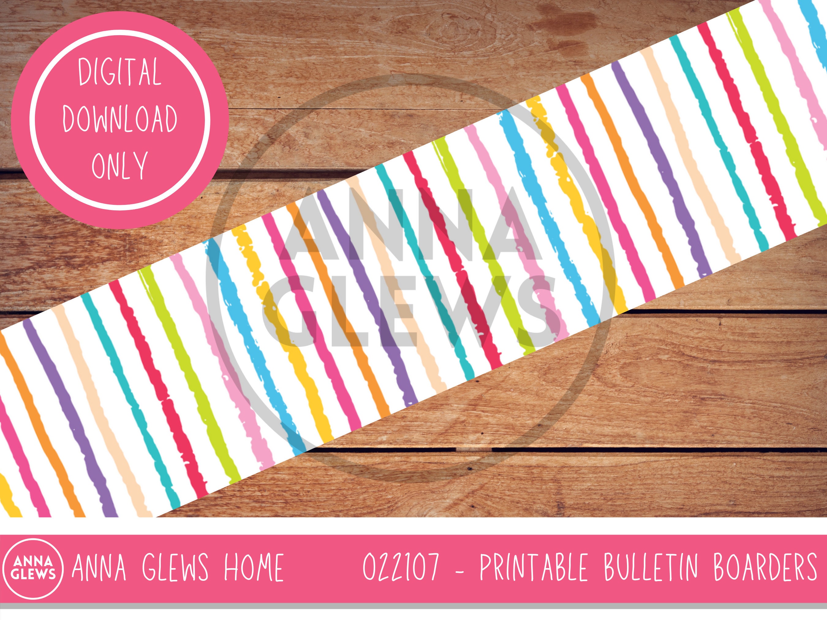 Classroom Bulletin Board Border Minimalist Kindergarten Etsy UK