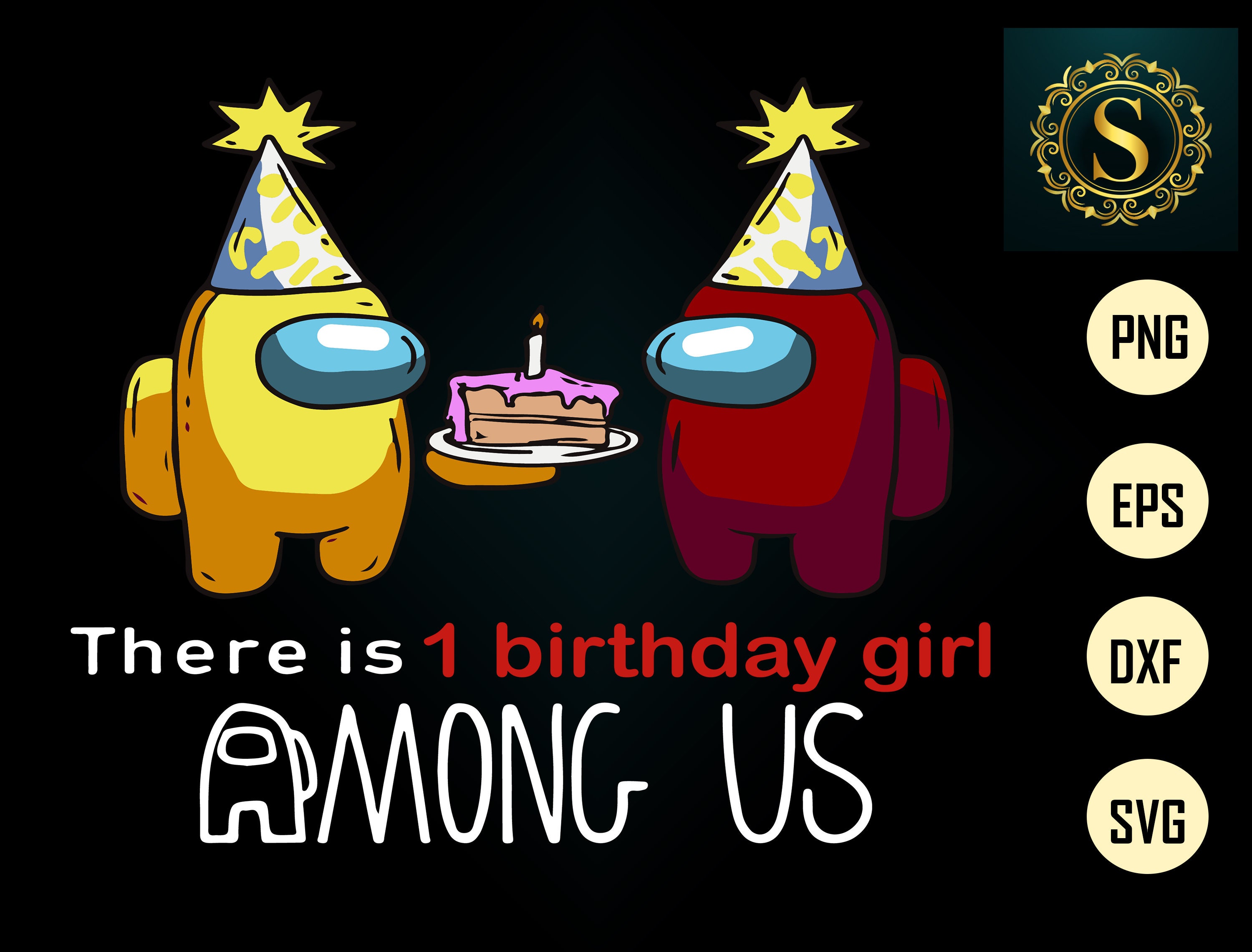 Free Free Birthday Among Us Svg 822 SVG PNG EPS DXF File