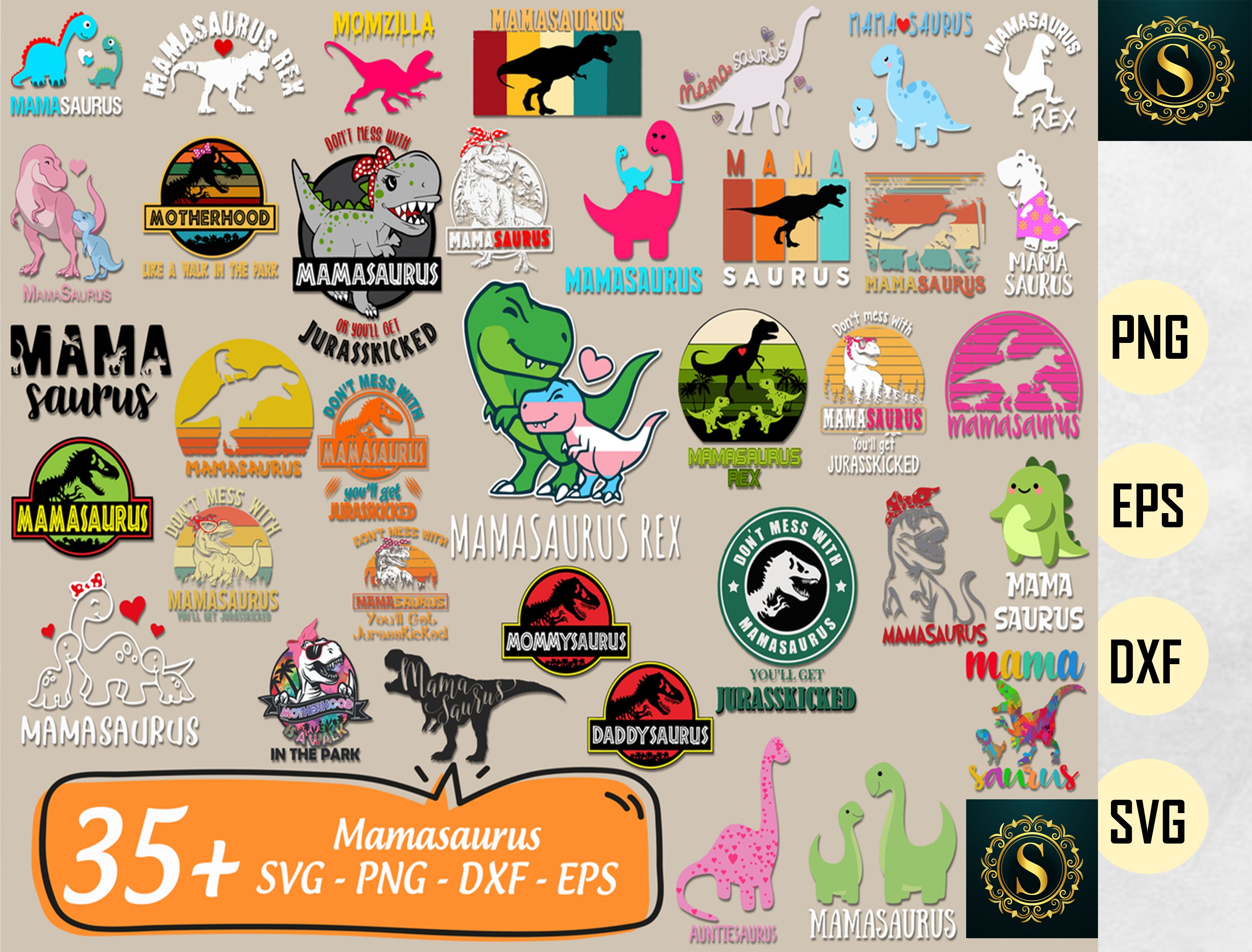 Free Free Mamasaurus Rex Svg 450 SVG PNG EPS DXF File