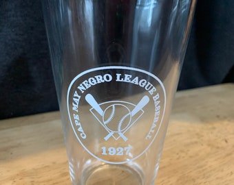 Cape May Negro League Drinking Glass