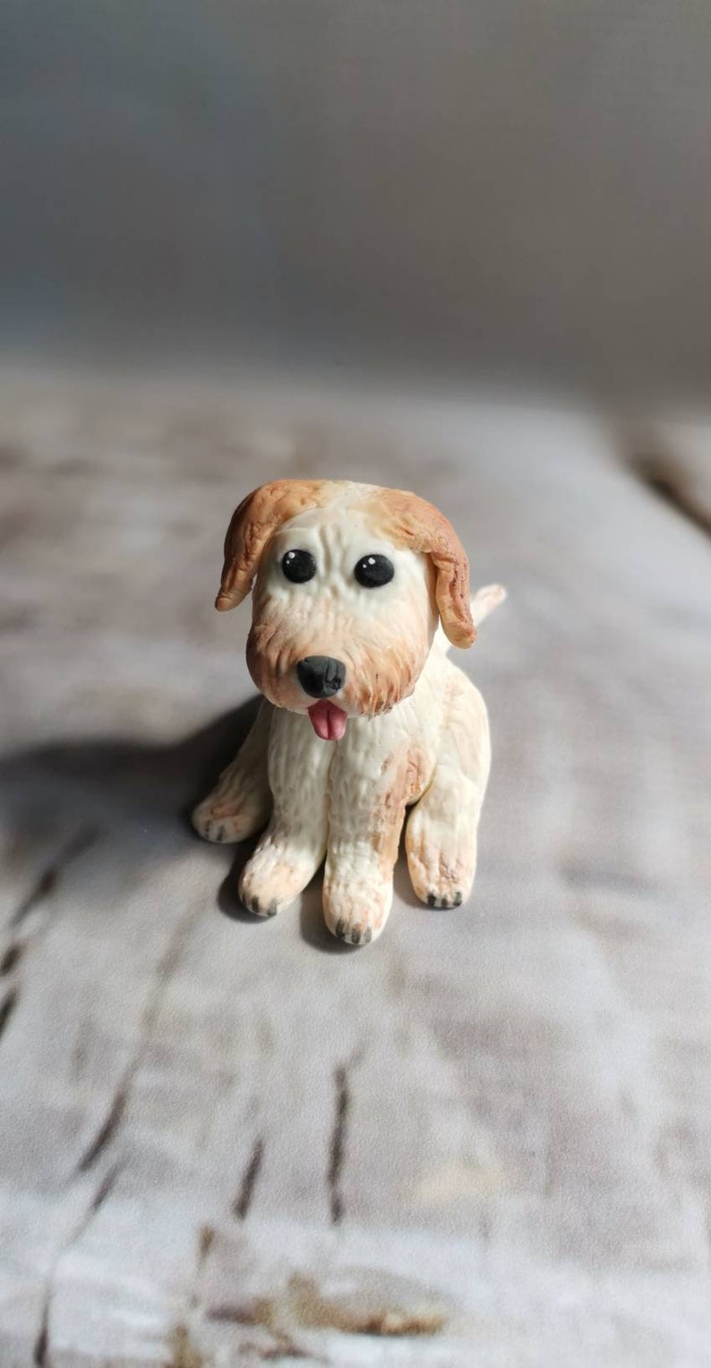 Fondant Edible Dog Cake Topper image 1