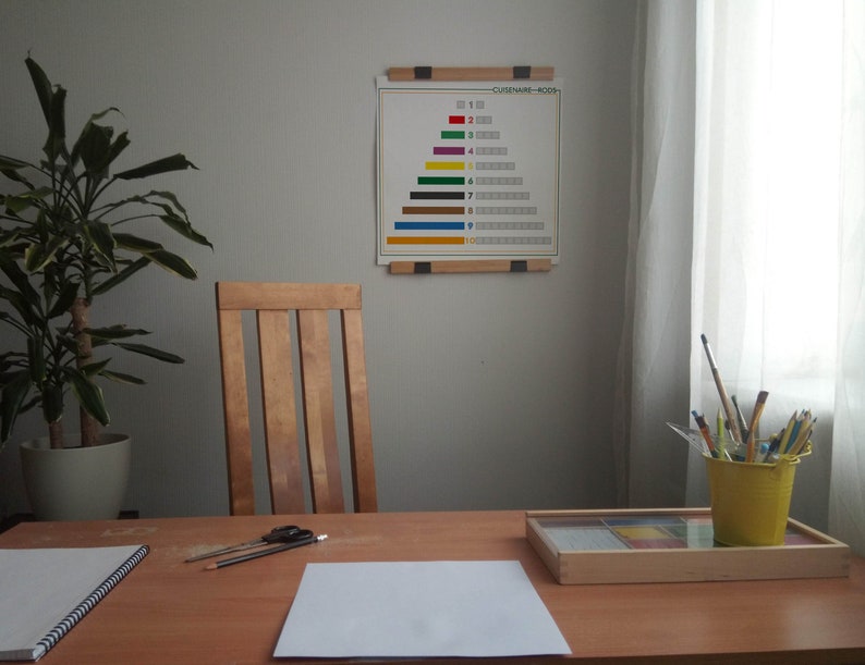 Cuisenaire Rods Color Chart Remainder Assigning Numerical Value to Each