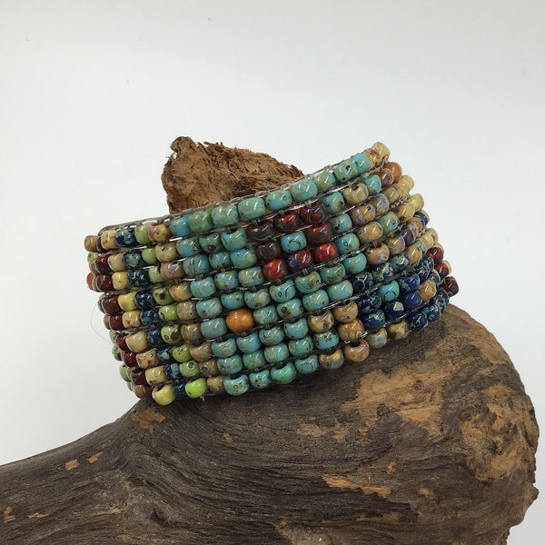 Stretch Bead Bracelet/Cuff