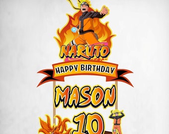 Naruto Birthday Banner | Etsy