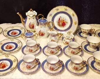 Vintage Tilso Japan Lusterware Tea Set Elegant Tea Set