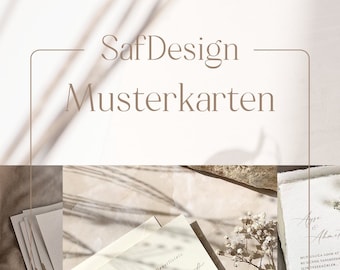 Sample cards | not personalizable