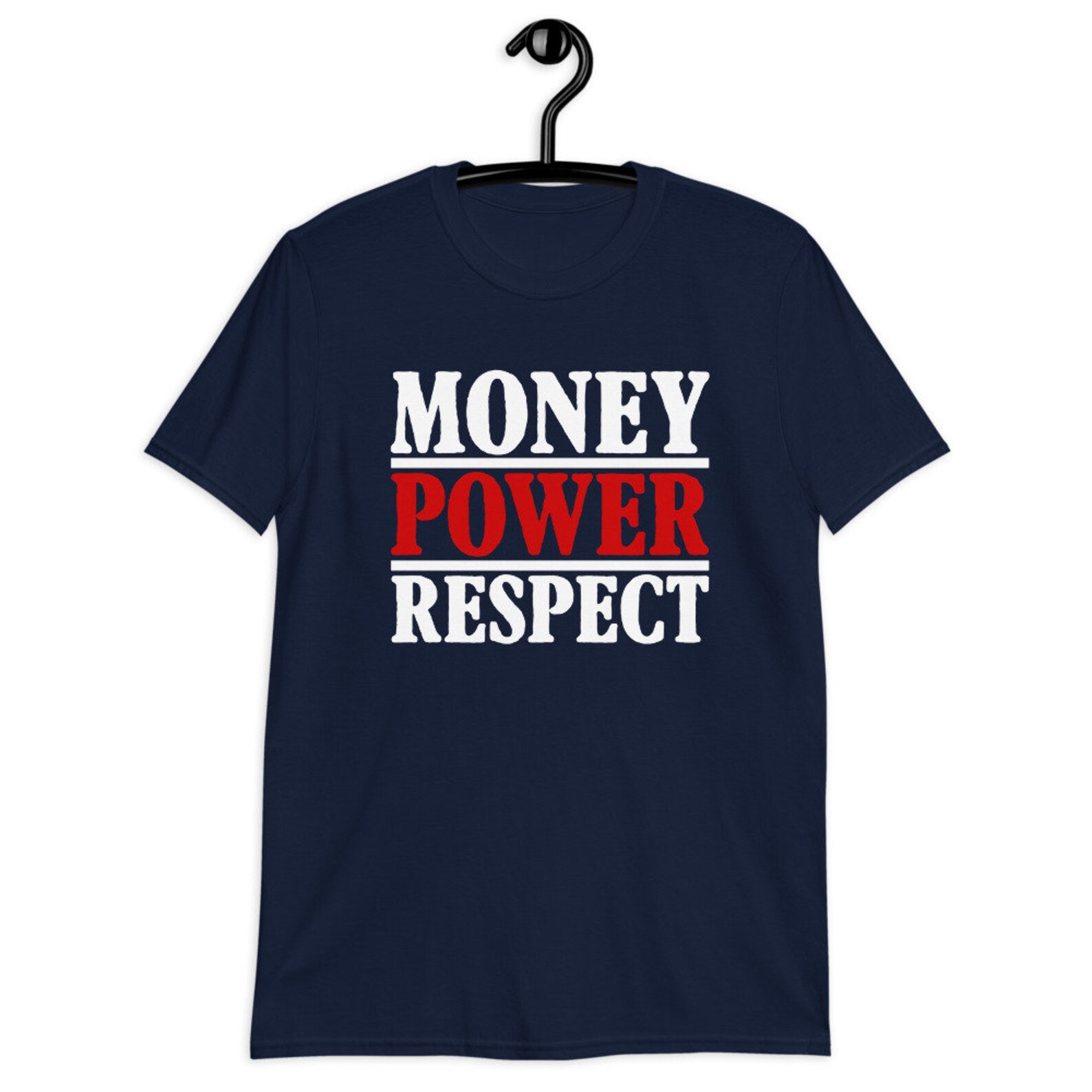 Hustle T Shirt Make Money Power Respect Motivational Etsy