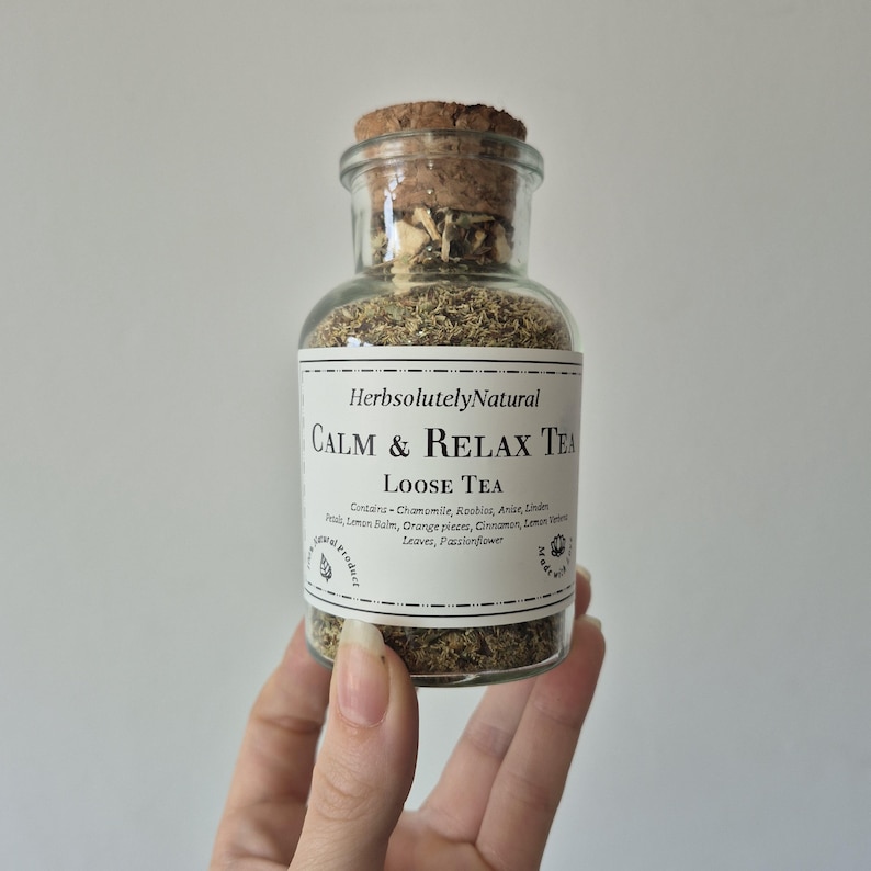 Calm Tea | Loose Tea | Healthy & Relaxing | Roots, Barks, Herbs ...