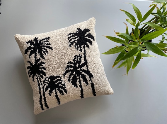Palm tree pillow case hotsell
